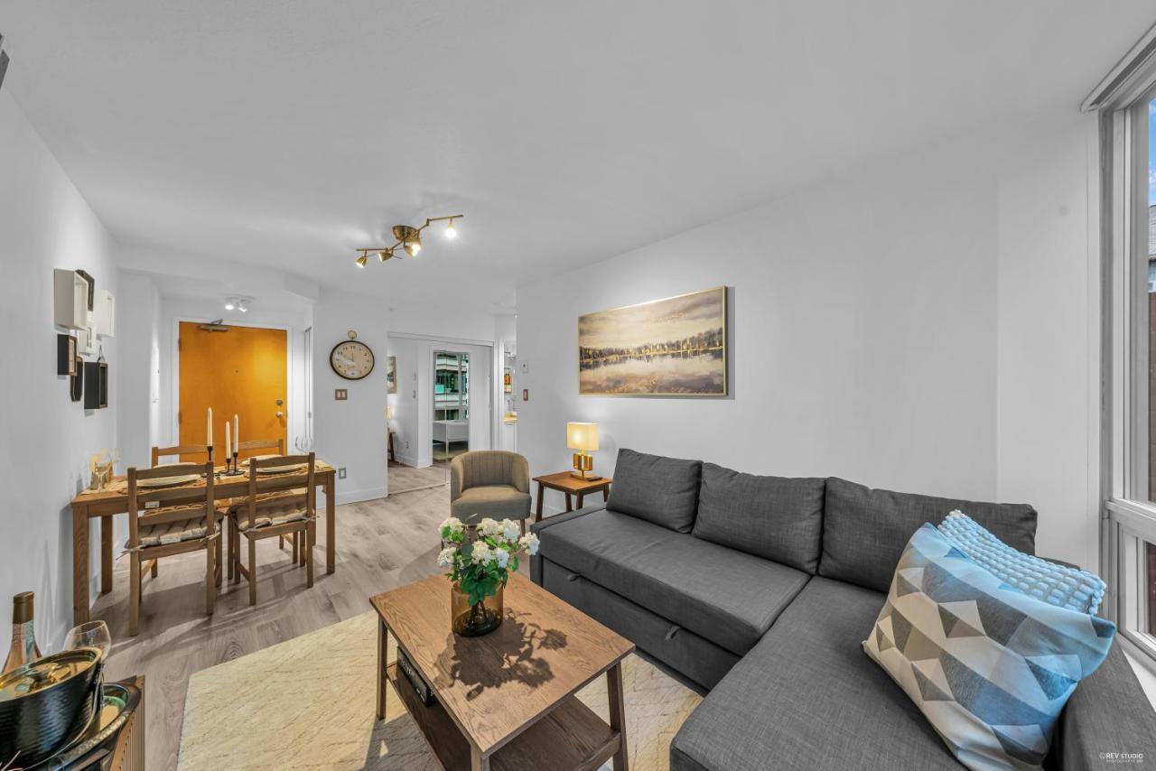 1-Br Condo In Downtown Coal Harbour With Parking And City Views Vancouver Ngoại thất bức ảnh
