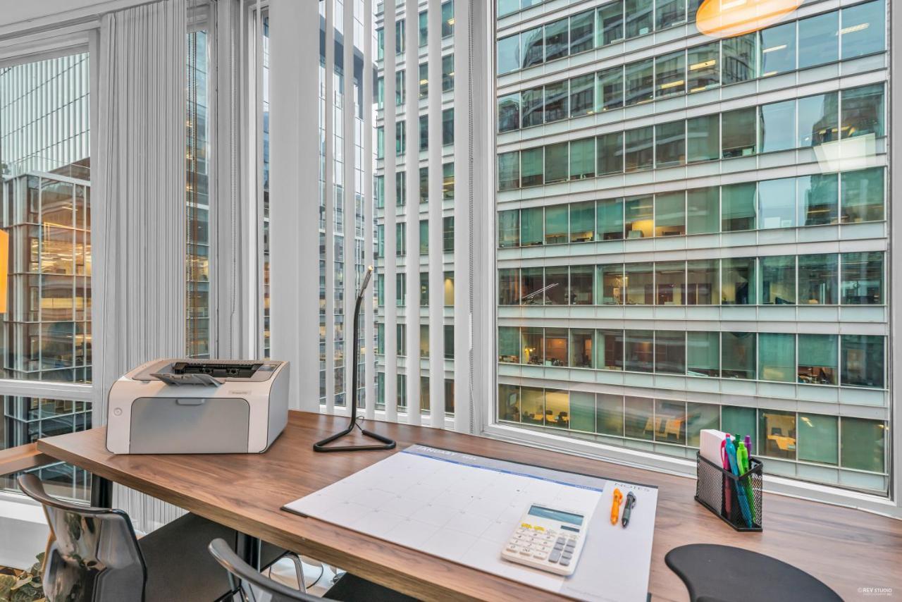 1-Br Condo In Downtown Coal Harbour With Parking And City Views Vancouver Ngoại thất bức ảnh