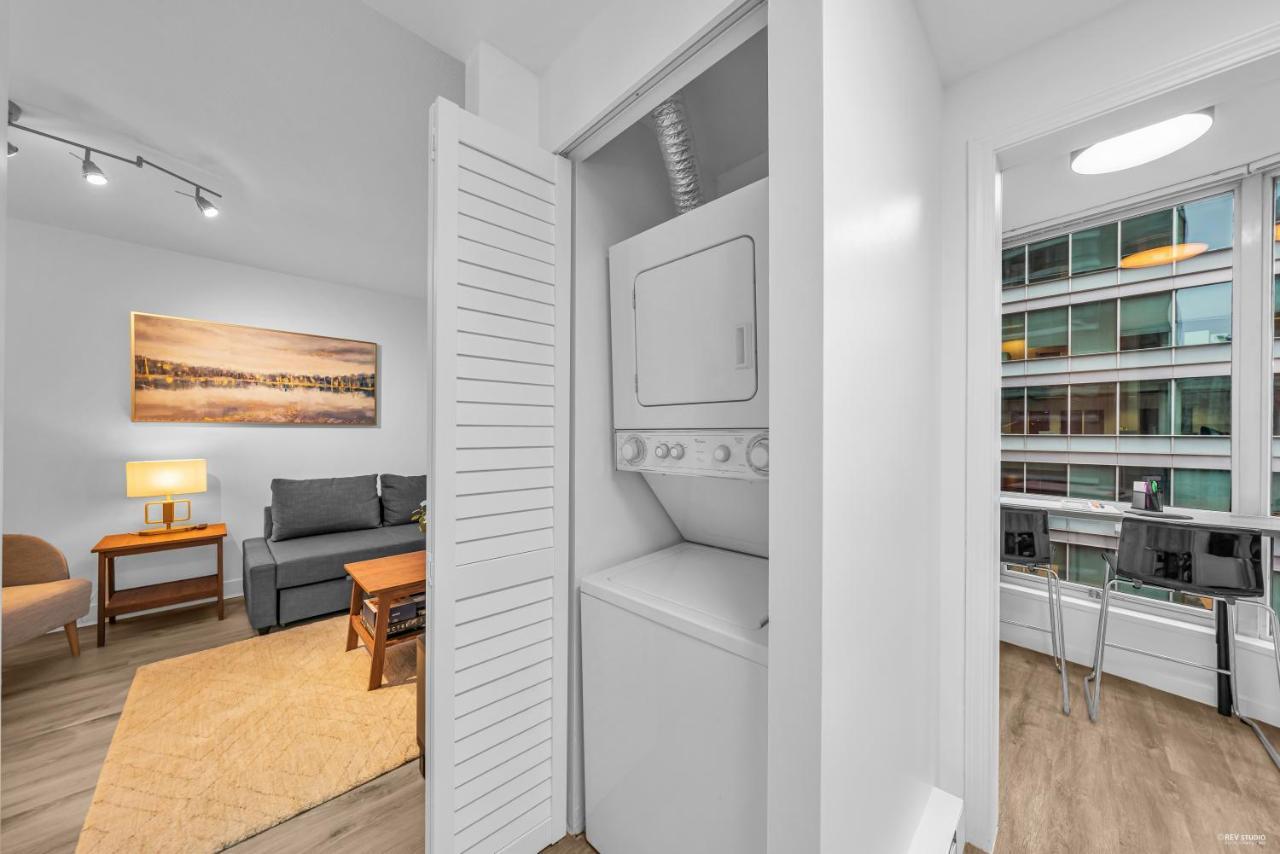 1-Br Condo In Downtown Coal Harbour With Parking And City Views Vancouver Ngoại thất bức ảnh